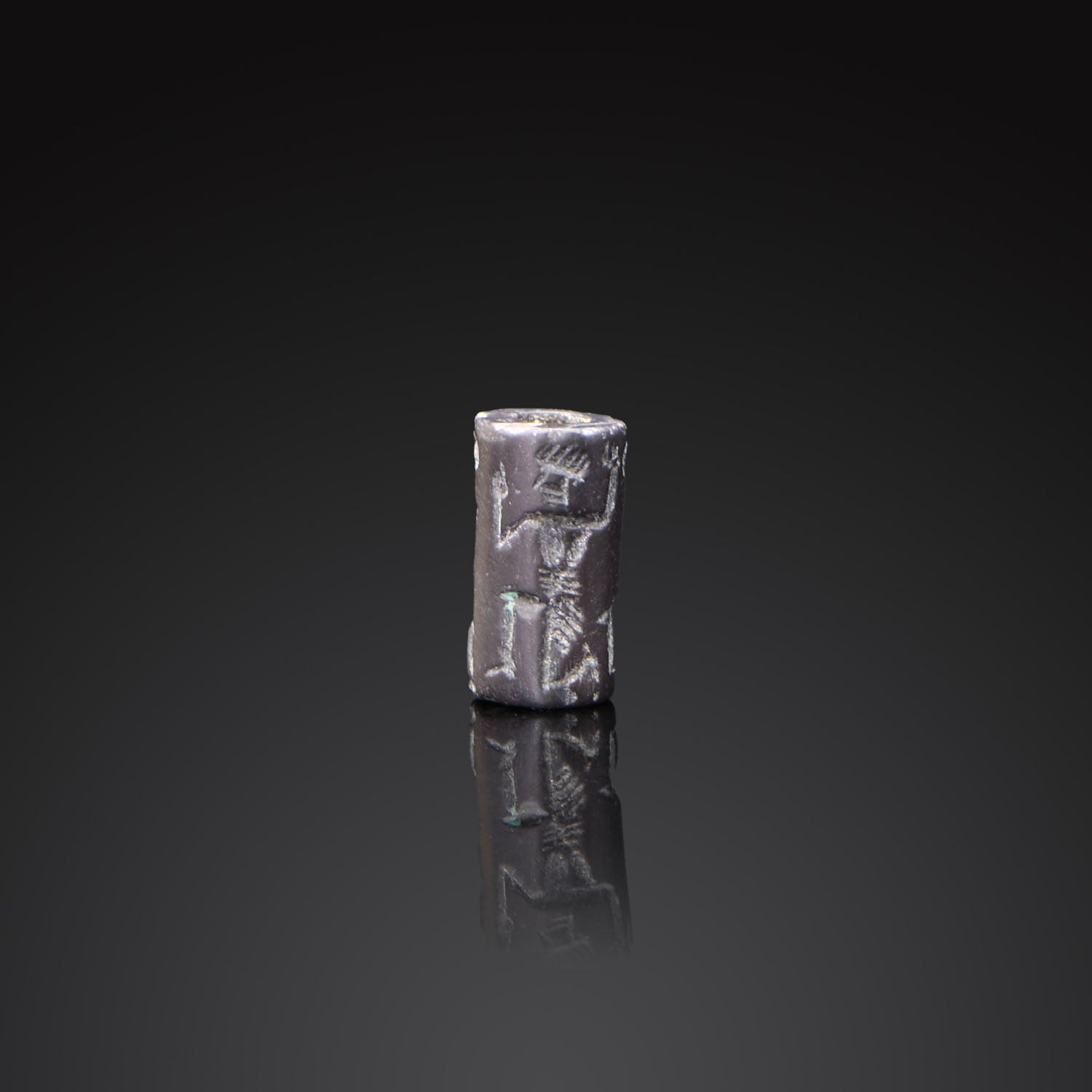 An Old Babylonian Cylinder Seal, ca. 2000 - 1600 BCE