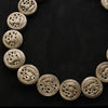 A rare set of Chimu Silver Roundel Medallions, Early Intermediate/Middle Horizon, ca. 500 CE