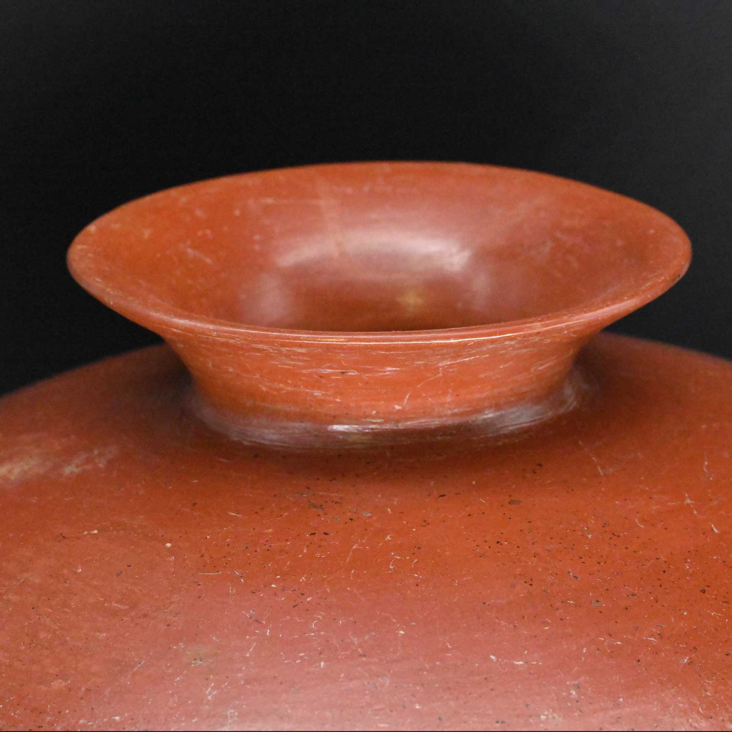 A large Colima Redware Saucer Olla<br><em>ca. 100 BCE - 250 CE</em>
