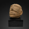 An impressive Andesite Human Trophy Head, Costa Rica, ca. 1000 - 1500 CE