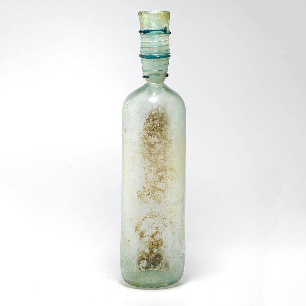 A large Roman Glass Bottle, 1st Century CE - Sands of Time Ancient Art