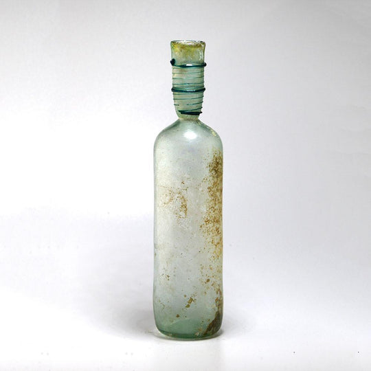A large Roman Glass Bottle, 1st Century CE - Sands of Time Ancient Art