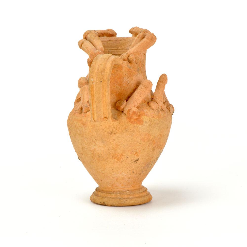 A Roman Phallic Terracotta Juglet, ca. 1st - 2nd century CE - Sands of Time Ancient Art