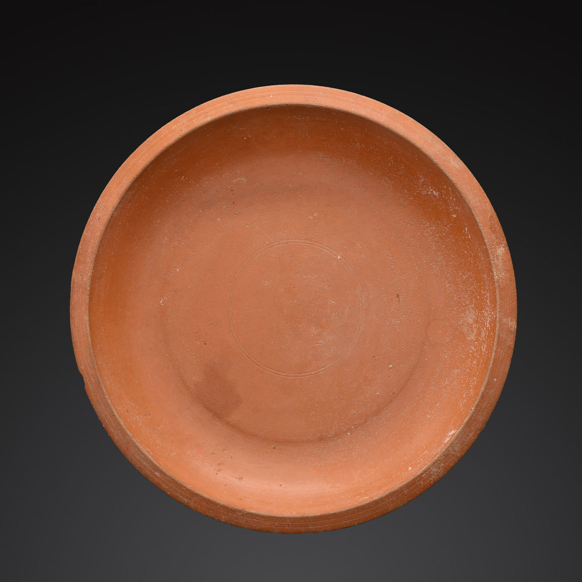Cookware Rome Column A large Roman Redware Dish, Late Imperial Period, ca. 4th century CE